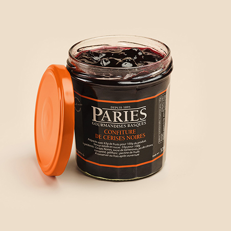 CONFITURE CERISE NOIRE POT 370G x6